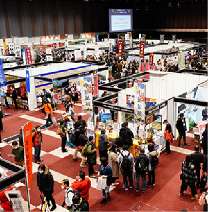 お城EXPO会場の様子