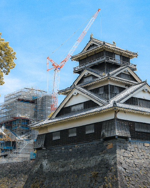 復旧が進む熊本城